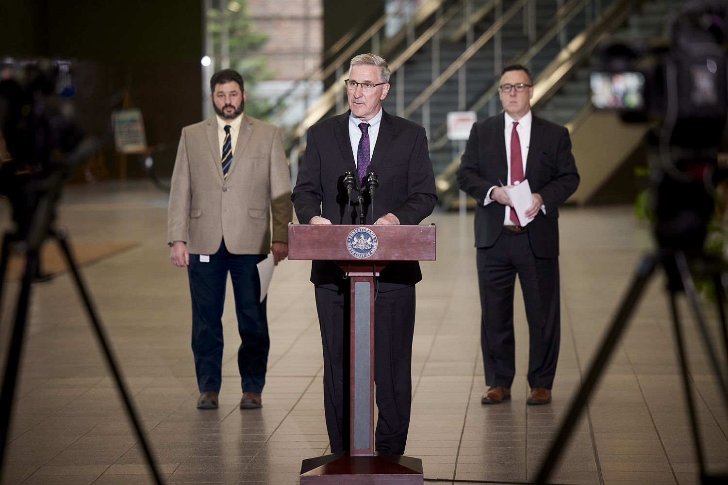 At a press conference, Redding said the dangers of bird flu have been felt in all parts of the state.